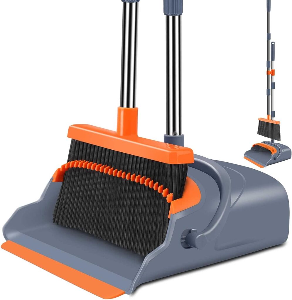 broom and dustpin set 